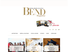 Tablet Screenshot of bendmagazine.com